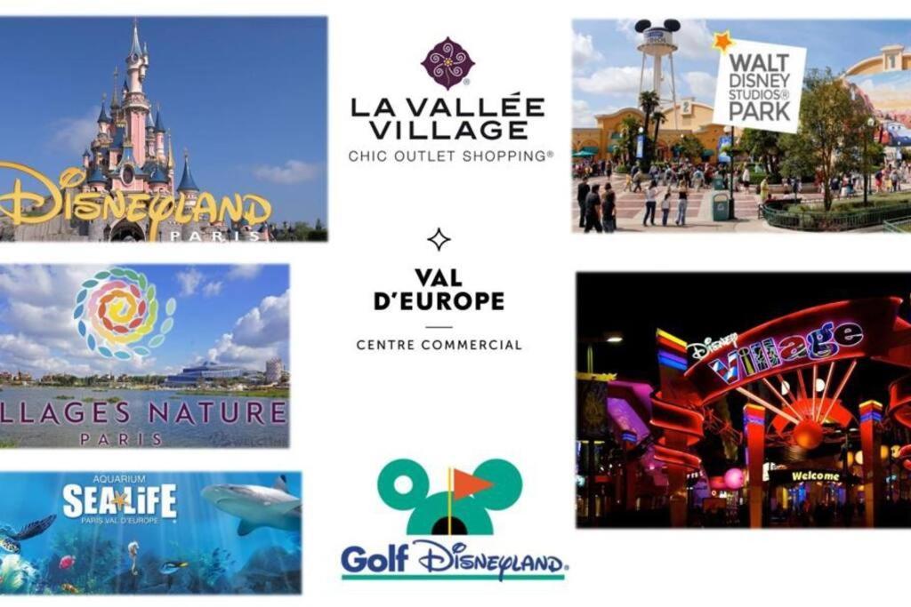 Disneyland Paris 70M² Face Parc, Place Ariane 세리스 외부 사진